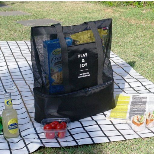 Do Not Miss 2017 Picnic Cooler Bag Portable Food Beer Cooler Multifunction Hands Baby Diaper Bags Bottles Food Organizer Ice Bag 5