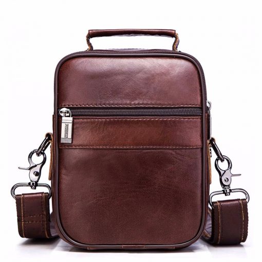 FUZHINIAO Brands Handbags Flap Genuine Leather Shoulder Bags Vintage Style Male Small 2018 Promotion Designers Messenger Bag 2