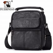 FUZHINIAO Genuine Leather Men Messenger Bag Hot Sale Male Small Man Fashion Crossbody Shoulder Bags Men's Travel New Handbags 3