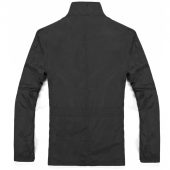 5XL Plus Size 2018 Spring Autumn Men's Brand  Jacket Mens High Quality Zipper Outwear Male Casual Windbreaker Coat 2