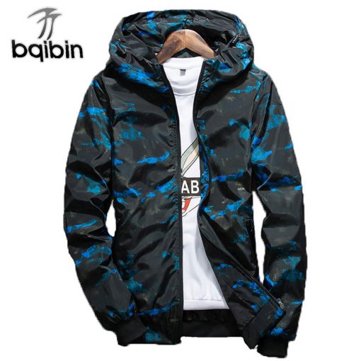 2018 Spring Autumn Mens Casual Camouflage Hoodie Jacket Men Waterproof Clothes Men'S Windbreaker Coat Male Outwear Plus Size 4XL