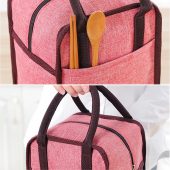 Mihawk Oxford Lunch Bags Picnic Pouch Drink Food Hand Tote Easy Carrying Insulated Cooler Accessories Product Gear Items Stuff 5
