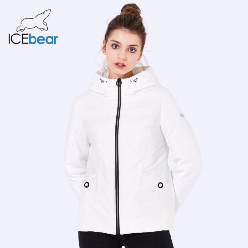 ICEbear 2018 new autumn women cotton padded high-quality thermal short paragraph Slim women's jacket fall woman jacket GWC18126D 1