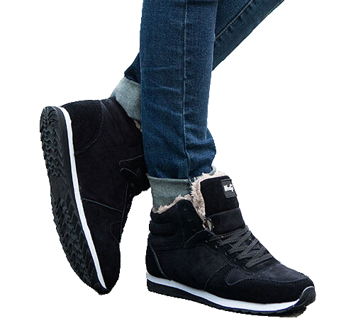 2018 New Fashion Men Snow Boots Plush Super Warm Suede leather Boots Men boots Work Shoes Outdoor lover Winter shoes ST13 1