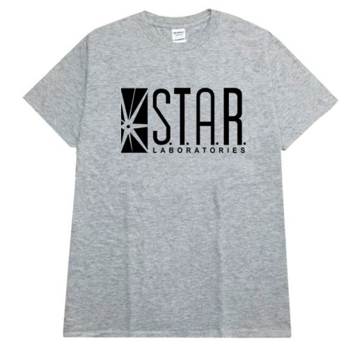 The Flash Print Cotton T shirt Fashion STAR Gotham City Men Short Sleeve T-shirt Superhero TV Series Tee,Brand Clothing 4