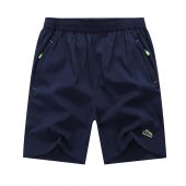 New Summer Solid Leisure Men Shorts Casual Quick-Drying Short Trousers Loose Elastic Waist Short Big Size 6XL,7XL,8XL,9XL 1
