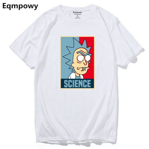 Casual men t-shirt Rick and Morty Peace among worlds brand-clothing Rick Morty skateboard T shirt men summer cotton undershirt 3