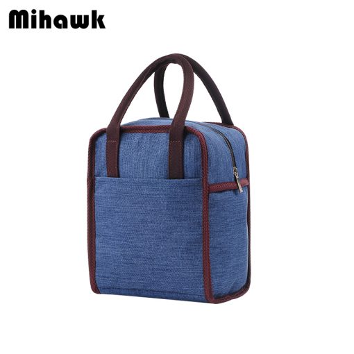 Mihawk Oxford Lunch Bags Picnic Pouch Drink Food Hand Tote Easy Carrying Insulated Cooler Accessories Product Gear Items Stuff
