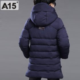 Kids Winter Jacket for Boys Clothes 2018 Teenage Boys Clothing Parkas Warm Jacket Hooded Coats Children Size 8 10 12 14 16 Years 2