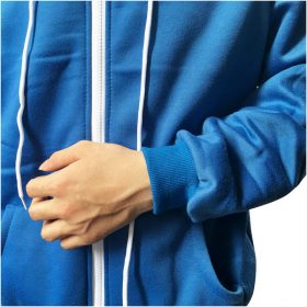 Sans Costume Undertale Cosplay Blue Hoodie Skeleton Brother Coat Men Adult Warm Thick Top Winter Zipper Long Sleeve Sweatshirt 4