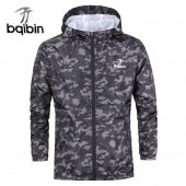 3XL Plus Size 2018 Spring Autumn Mens Casual Camouflage Hoodie Jacket Men Waterproof Clothes Men's Windbreaker Coat Male Outwear