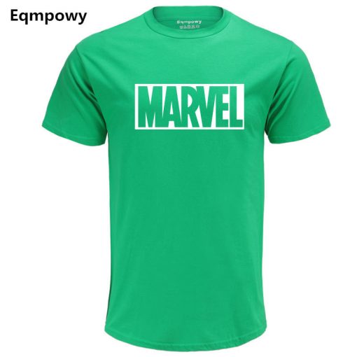 Eqmpowy 2017 New Fashion MARVEL t-Shirt men cotton short sleeves Casual male tshirt marvel t shirts men tops tees Free shipping 4