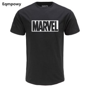 Eqmpowy 2017 New Fashion MARVEL t-Shirt men cotton short sleeves Casual male tshirt marvel t shirts men tops tees Free shipping 1
