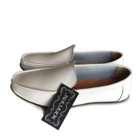 JUNJARM 2017 Men Flat Shoes Quality Split Leather Men Loafers Solid Black Breathable Slip-On Outdoor Men Driving Shoes 4