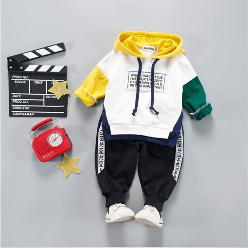 Kids Baby Clothing Sets Costume For Boy Children Boys Clothes Sets High Quality Cartoon Tracksuit For Boys Hooded Coat 6M-4 Year