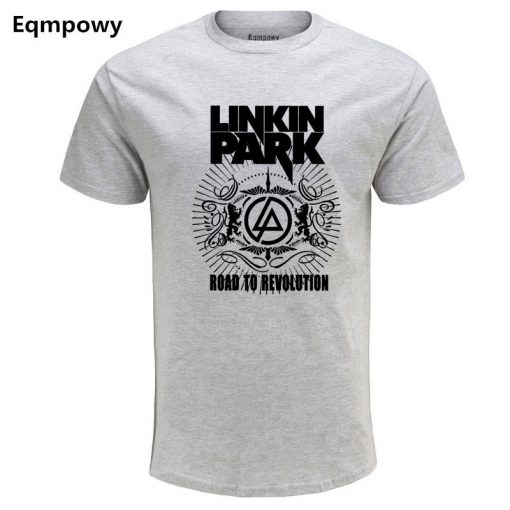Eqmpowy 2018 Summer Fashion Brand Men T Shirt Lincoln LINKIN Park T-Shirt 100% Cotton Linkin Clothes Short Tops Tees 4