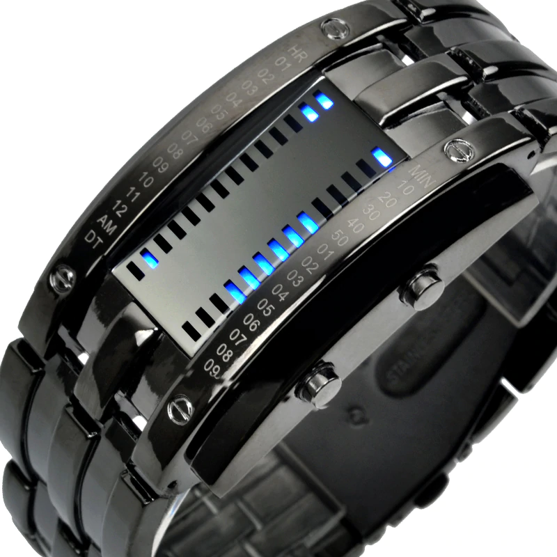 SKMEI Fashion Creative Watches Men Luxury Brand Digital LED Display 50M Waterproof Lover's Wristwatches Relogio Masculino