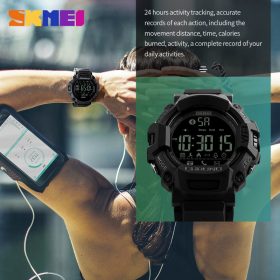 SKMEI Men Smart Watches Pedometer Waterproof Digital Wristwatches Man Remote Camera Call Reminder Smartwatch Relogio Masculino 4