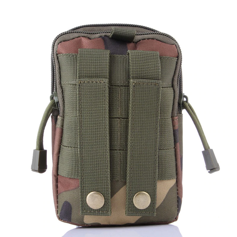 High Strength Tactical Waist Bag Men Outdoor Sport Molle 600D Waterproof Military Waistbag Mobile Phone Case 17.5x12x6cm 4