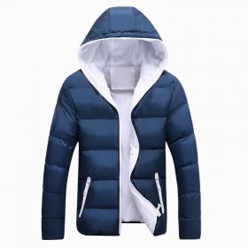 2018 New Jackets Men Winter Casual Outwear Windbreaker Jaqueta Masculino Solid Slim Fit Hooded Fashion Overcoats Homme Plus Size 1