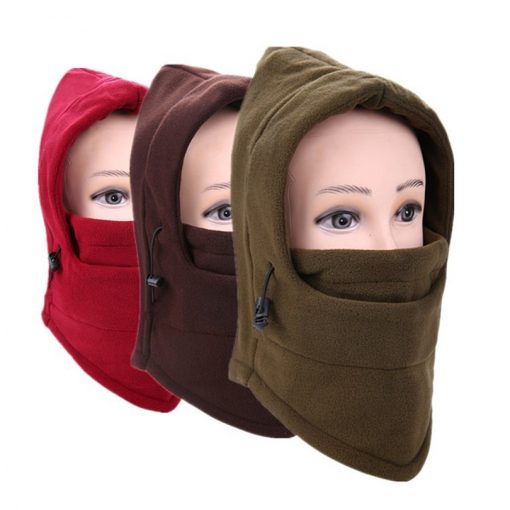 Fashion Winter Hat For Man And Woman Fleece Winter Face Mask Protected Ear Mask Hats Skullies Beanies Snowboard Cap 9 Colors 1