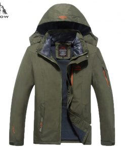 PEILOW Big Size 6XL 7XL 8XL spring Male Jacket design Man's Waterproof Windproof Warm Coat Jacket Jacket Men Casual Jackets