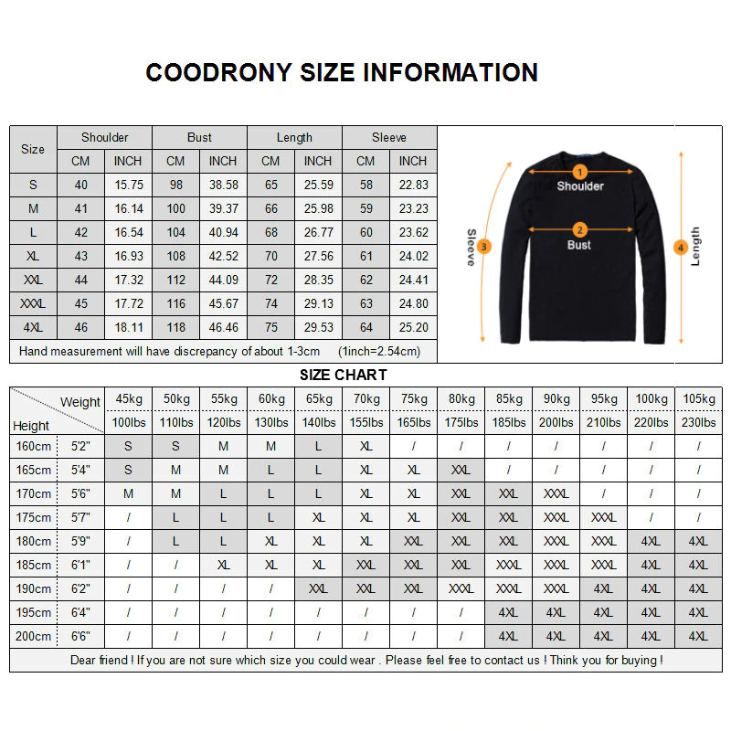 COODRONY 2018 Winter New Arrivals Thick Warm Sweaters O-Neck Wool Sweater Men Brand Clothing Knitted Cashmere Pullover Men 66203 1