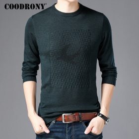 COODRONY Sweater Men Clothes 2018 Autumn Winter Thick Warm Pullover Men Casual Slim Fit O-Neck Pull Homme Cashmere Sweaters 8202 4