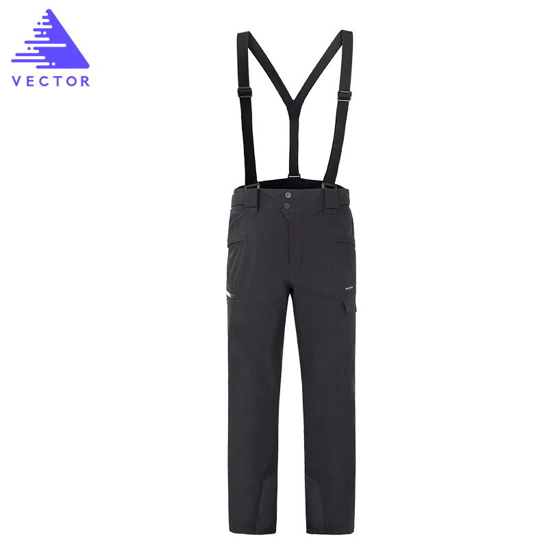 VECTOR Professional Winter Ski Pants Men Women Warm Waterproof Snow Skiing Snowboard Pants Outdoor Trousers Brand HXF70010