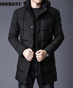 COODRONY Winter Jacket Men Thick Warm Hooded Parka Men Clothes 2018 New Arrival Fashion Casual Long Coat Men Zipper Overcoat 833