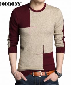 COODRONY 2018 Winter New Arrivals Thick Warm Sweaters O-Neck Wool Sweater Men Brand Clothing Knitted Cashmere Pullover Men 66203