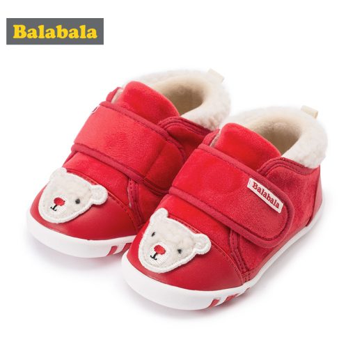 Baby Toddler Shoes Non-slip Soft Suede material PU Bottom Girls Boys Baby Children Fashionable Shoes Indoor Simple infant shoes
