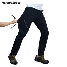 NaranjaSabor 2018 Summer Quick Dry Men's Trousers Casual Mens Pants Breathable Waterproof Army Pants Mens Brand Clothing 7XL 8XL