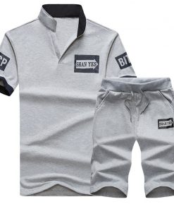 NaranjaSabor Summer Men's Clothing Set Male Boys Clothing Suit Casual Sweatshirt Shorts Pant Men's Brand Clothing Tracksuit 4XL 1