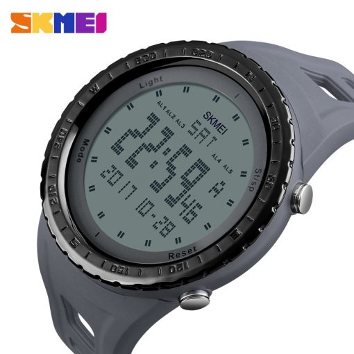 SKMEI 1246 Men Sports Watches Countdown Chrono Double Time EL Light Digital Wristwatches 50M Water Resistant Relogio Masculino 2