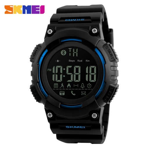 SKMEI Men Smart Watch Remote Camera Call Reminder Digital Wristwatches Pedometer Waterproof Man Sport Watches Relogio Masculino 3