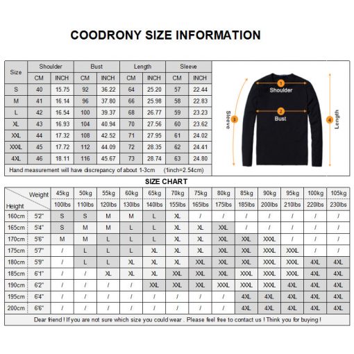 COODRONY Mens Knitted Cashmere Wool Sweaters 2017 Autumn Winter New Pullover Men Casual O-Neck Jumper Sweater Men Pull Homme 217 5