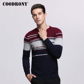 COODRONY Sweater Men Brand Clothing Mens Sweaters For 2018 Autumn Winter Casual O-Neck Pull Homme Cashmere Wool Pullover Men 229 3
