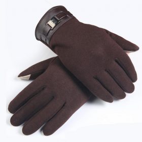 VISNXGI Winter Spring 2018 Fashion Cloth Cotton Wrist Plush Comfortable Soft Feeling Men Touched Mittens Gloves High Quality