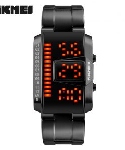 SKMEI Fashion Creative LED Sports Watches Men Top Luxury Brand 5ATM Waterproof Watch Digital Wristwatches Relogio Masculino 1