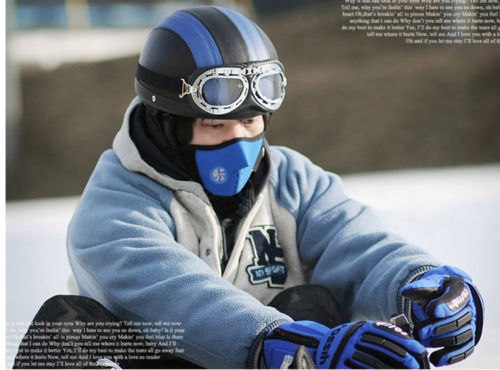 Neck Warm Half Face Mask Winter Sport Mask Windproof Bike Bicycle Cycling Mask Skiing Bibs Ski Snowboard Outdoor Masks Dust  5