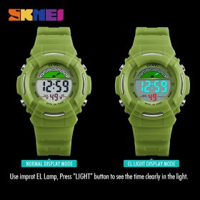SKMEI New Sports Children Watches Fashion Alarm Watch Kids Back Light Waterproof Boy Digital Wristwatches Girl Relogio Infantil 4