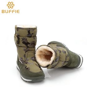 shoes Men winter warm boots camouflage snowboot small size to big feet popular new design fur insole male style free shipping 41 5
