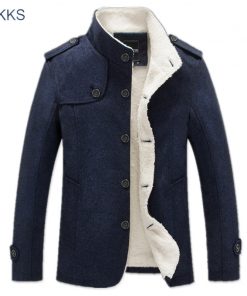 FGKKS 2018 New Winter Men's Jacket Fashion Windbreaker High Quality Military Brand Men Jacket Coat Male Clothing