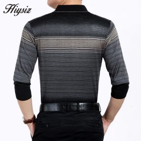 High Quality Autumn Cashmere Wool Sweaters Men Famous Brand Clothing Business Casual Striped Pullover Men Plus Size Shirts 66128 2