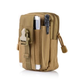 High Strength Tactical Waist Bag Men Outdoor Sport Molle 600D Waterproof Military Waistbag Mobile Phone Case 17.5x12x6cm 3