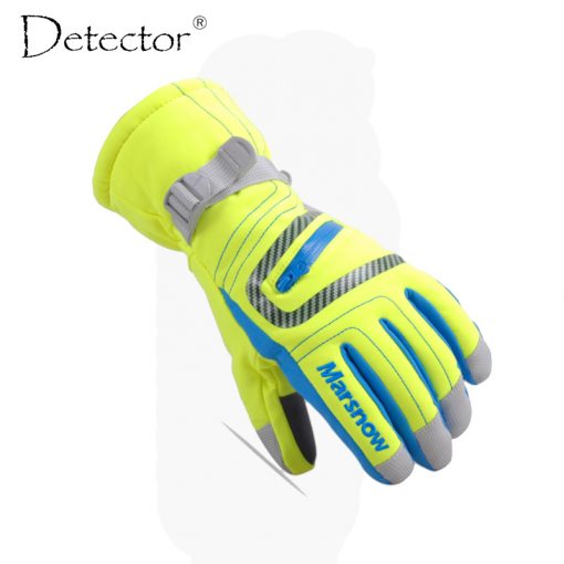 Detector Ski Gloves Snowboard Mens Women Kids Winter Gloves Climbing Cycling High Quality Windproof Waterproof Gloves 3