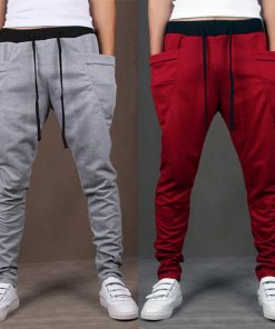 Men Casual Pants Cool Design Moletom Big Pocket Top Here Brand Clothing Army Trousers Hip Hop Harem Pants Mens Joggers 8 Colors 1