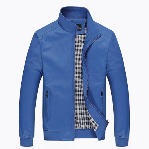 NaranjaSabor 2018 Spring Men's Jackets Men Casual Coats Men's Fashion Windbreaker Brand Clothing Male Slim Coats Plus Size M~5XL 3