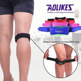 1PCS Adjustable Knee Patellar Tendon Support Strap Band Knee Support Brace Pads for Running basketball Outdoor Sport 4